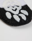 Premium non-slip dog socks, paw protectors for clean dry paws, pack of 3 with pumpkin sneakers heart designs by Body and I at brixbailey.com