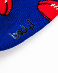 Premium rugby mismatch socks pack of 4, stylish sporty socks with rugby print, comfortable cotton blend for game day by Body and I at brixbailey.com