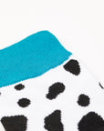 Luxury animal print mix and match socks, 4-pair pack, stylish blue designs, premium cotton blend, comfortable mens socks by Body and I at brixbailey.com