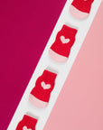 Premium non-slip dog socks, paw protectors for clean dry paws, pack of 3 with pumpkin sneakers love heart designs by Body and I at brixbailey.com
