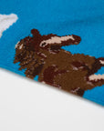 Cartoon Horse Socks, fun and stylish mens socks, premium cotton blend, best-selling novelty design by Body and I at brixbailey.com