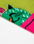 Colorful cartoon socks for men, 4-pair pack, premium cotton blend, fun and stylish designs, best-selling novelty socks by Body and I at brixbailey.com