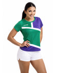 Aixo Court 3 Womens T-Shirt - Green