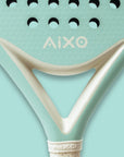 AIXO Pastel De Mint Padel Racket Full Carbon