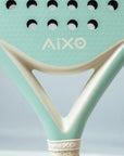 AIXO Pastel De Mint Padel Racket Full Carbon