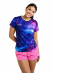 Aixo Spaceballs Womens T-Shirt - Purple