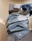 Recycled Alpaca Wool Throw Classic Check