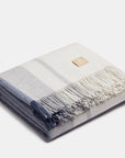 Natural Alpaca Wool Throw – Classic Tartan