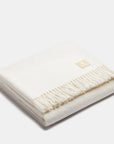 Natural Alpaca Wool Throw - Classic