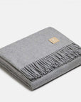 Natural Alpaca Wool Throw - Classic