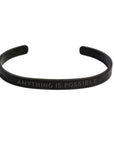 Anything Is Possible Men's Cuff Bracelet