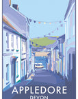 Appledore Vintage Travel Poster