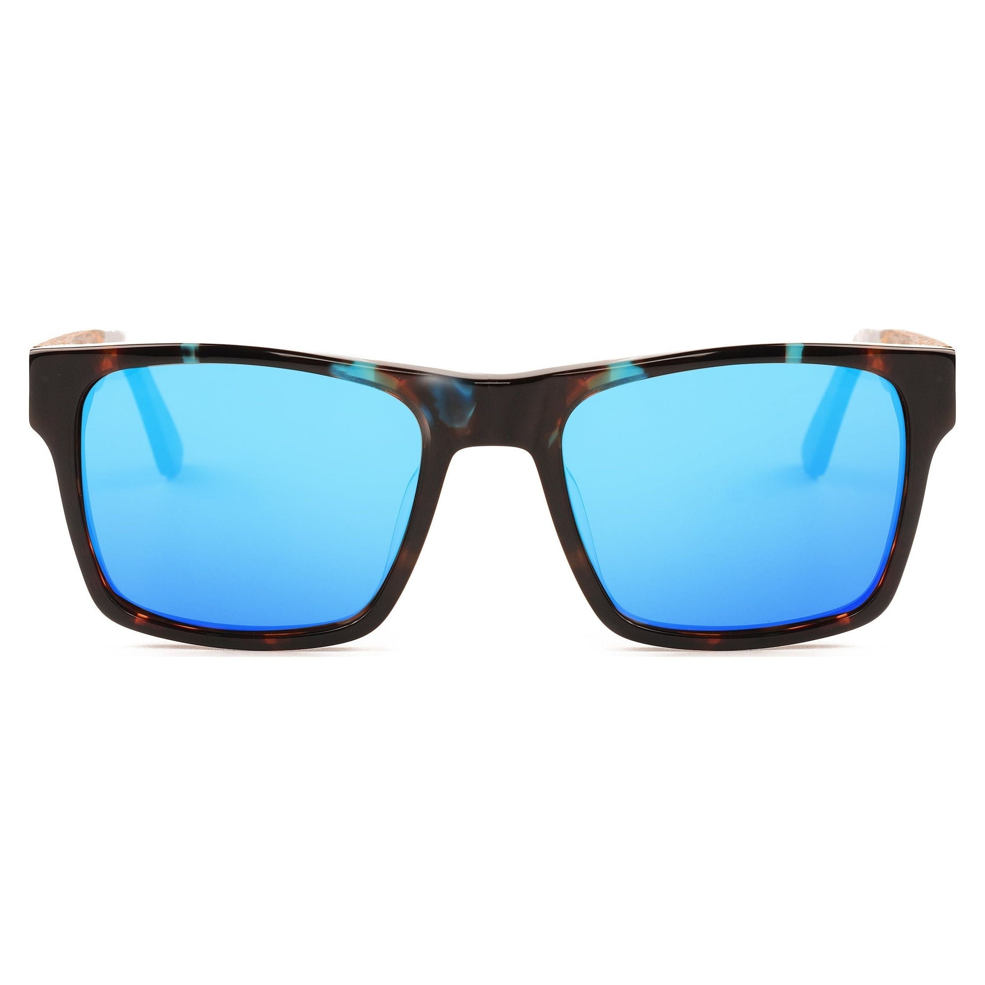 Cade flat top sunglasses by Brix Bailey in black, tortoise, sky blue or blue tortoise at www.brixbailey.com
