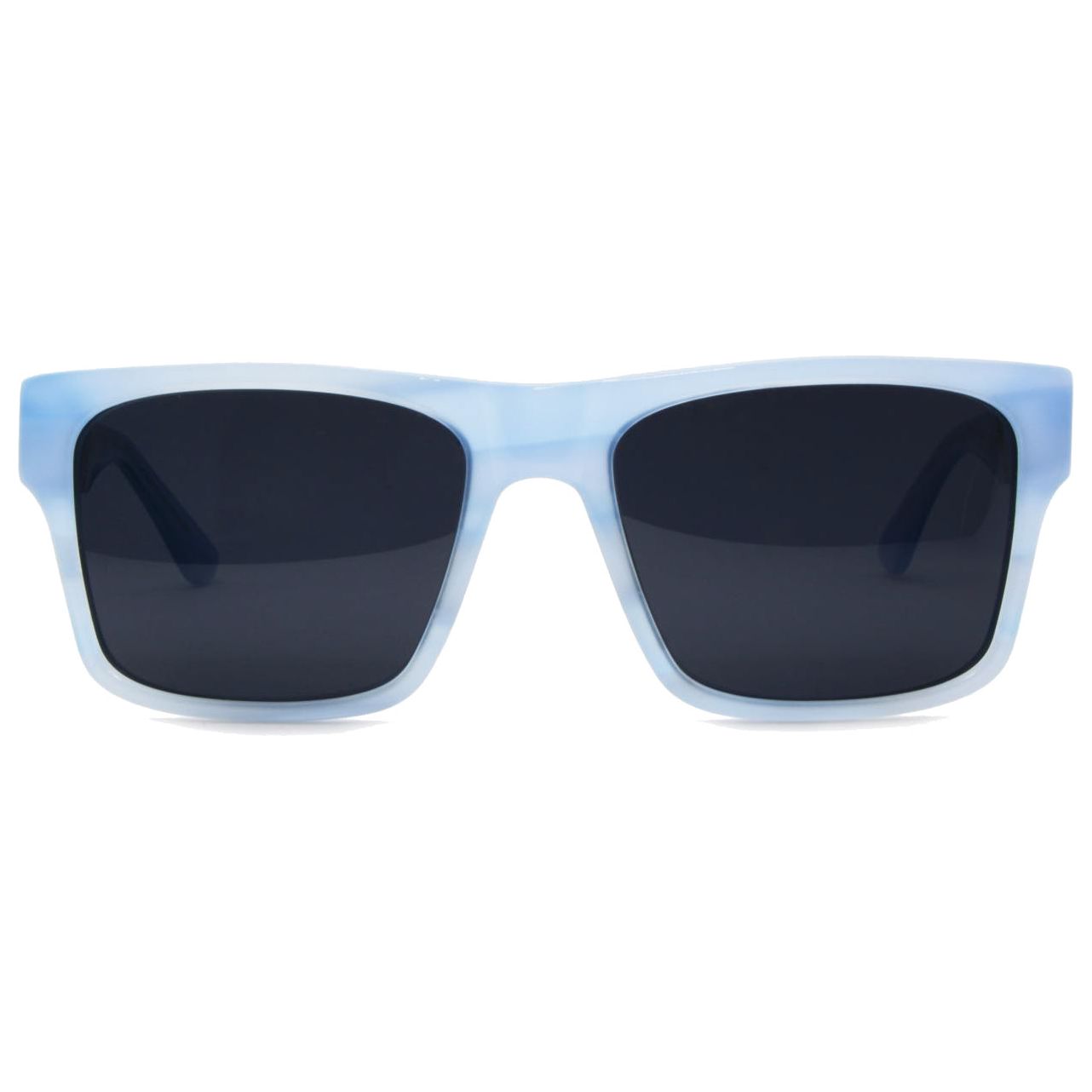 Black acetate and wood sunglasses by Cade, flat top design, at www.brixbailey.com