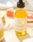 Summery Christmas in July - Care Package, Handmade Natural Bath and Body Gift Box, Thank You Gift, Chrismas Gift box, Holiday spa box - Citrus full set with a FREE white sponge