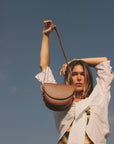 Coco Vegan Apple Leather Crossbody Bag - Stylish & Eco-Friendly 2023 Collection by Sook Stainable at brixbailey.com