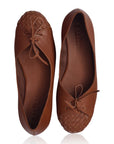 Alexandra Woven Leather Flats-5