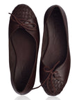 Alexandra Woven Leather Flats-7