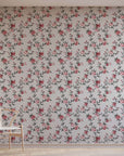 Alison Pink Peony Floral Wallpaper