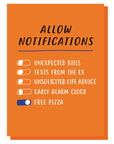 Allow Notifications Card