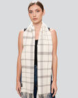 Alpaca Plaid Scarf