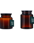 Amber Storage Jar Set-0