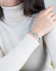 Silver Soho Diamond Cord Bracelet