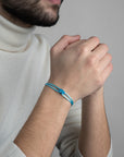 Blue Soho Cord Bracelet