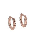 Silver 15mm Pearl Hoop Earrings for Women