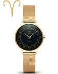 Gold Horoscope Astrology Watch - The Constellation Collection