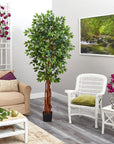 Artificial Ficus Tree 6.5’