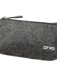 Arvo Black Time Sawyer Watch - Black Leather