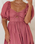 Atrani Puff Sleeve Dress