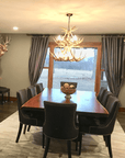 Authentic Whitetail Deer Two Tier Chandelier