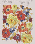 No.061 - Autumnal Blooms - Vintage Archive Poster Prints