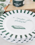 Bone China Plates - Set Of 6