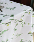Snowdrop and Hellebore Tablecloth