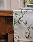 Snowdrop and Hellebore Table Runner