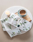 Snowdrop and Hellebore Oven Glove