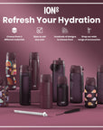 Insulated Steel, Travel Mug, Blackberry, 360ml