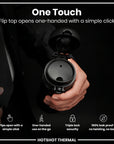 Insulated Steel, Travel Mug, Black, 360ml