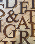 Classic Rusty Metal Letters 5" And 12" A-Z 0-9 Rustic Signs For The Home And Garden