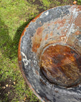 Vintage Galvanised Metal Bath Tub Garden Planter Vintage Rustic Display