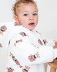 The Bear Puffer Suit with Hood