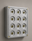 12 Gang 2 Way Solid Cast Metal Conduit Toggle Light Switch