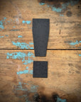 12" and 5" Black Fat Font Metal Letters.