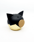 Divided Gold Piggy Bank-4