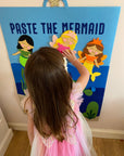 Paste The Mermaid Felt Play Board-Magical Sensory Dress up activity for kids | The Playmakers Co