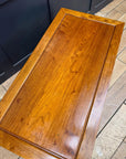 Vintage Mahogany Coffee Table / Oriental Style / Mid Century Modern Low Table B