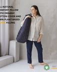 MINICAMP C-Shape Nursing & Comfort Pillow - Organic Cotton, Multi-Use Support for Pregnancy & Sleep by Minicamp at brixbailey.com